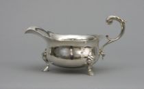 Appraisal: Tuttle Sterling Gravy Boat early th Century American sterling silver