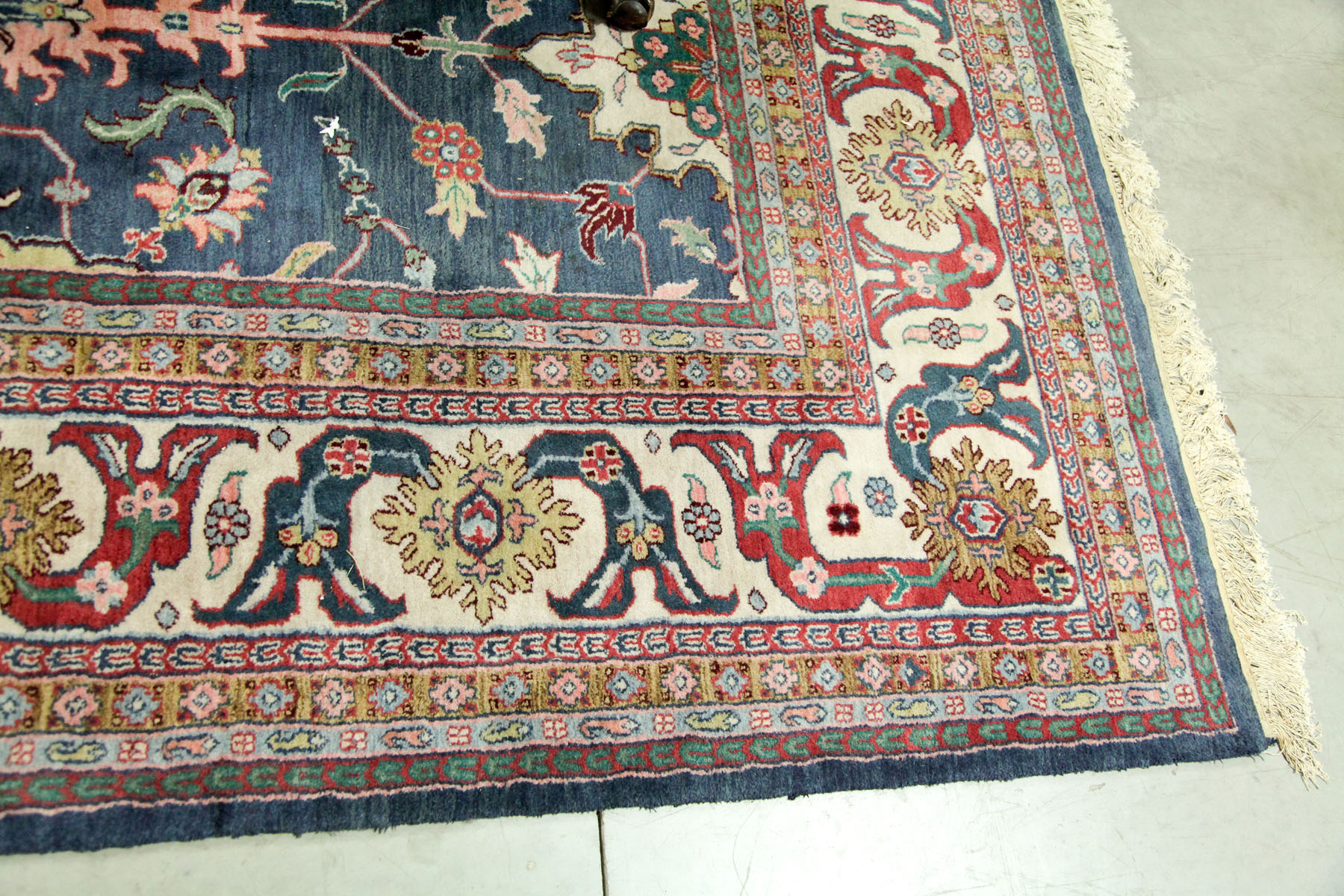 Appraisal: ORIENTAL STYLE RUG India mid th century Hand knotted rug