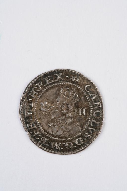 Appraisal: A CHARLES I ABERYSTWYTH THREE PENCE PIECE See illustration -