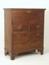 Appraisal: BLANKET CHEST - th C pine lift top blanket chest