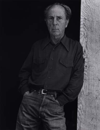 Appraisal: WESTON BRETT - Portrait of Edward Weston Silver print x