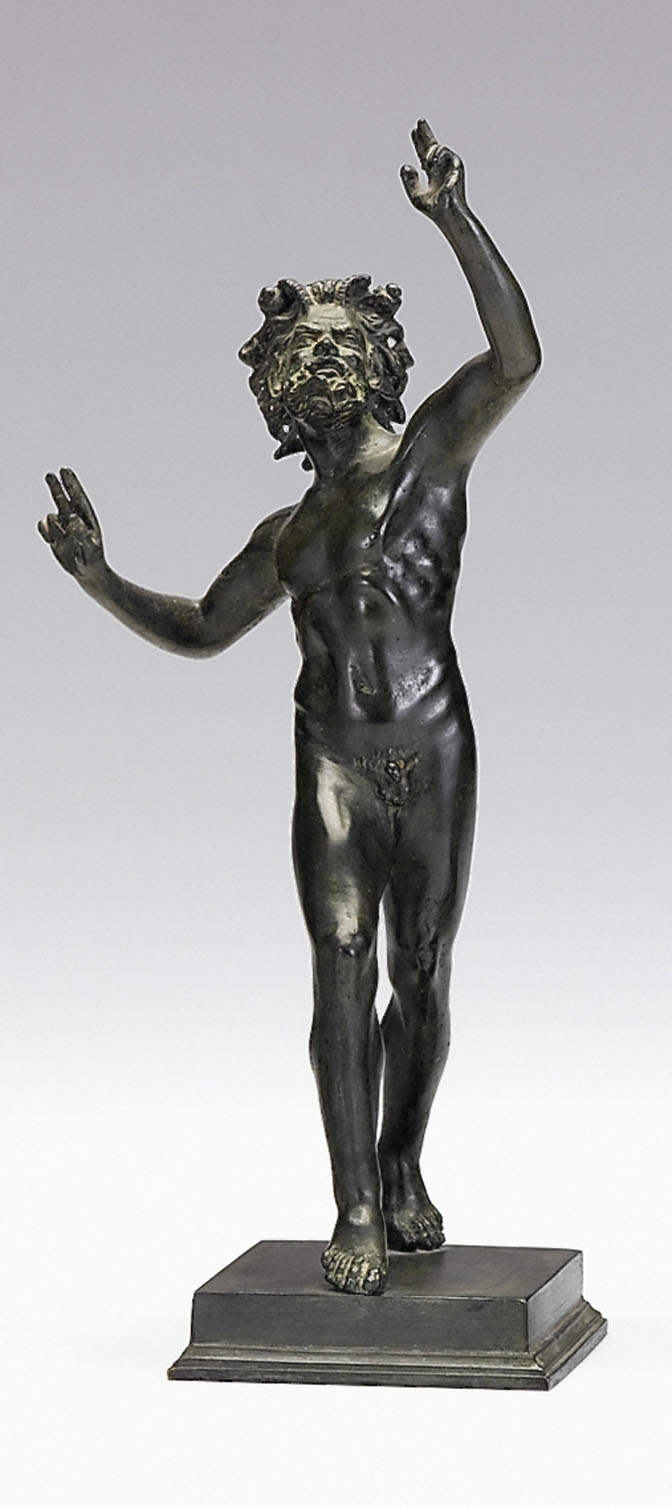 Appraisal: The Dancing Faun after the antique th century Bronze dark