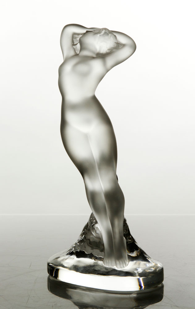 Appraisal: - Lalique Danseuse Crystal Figure Lalique Danseuse crystal figure frosted