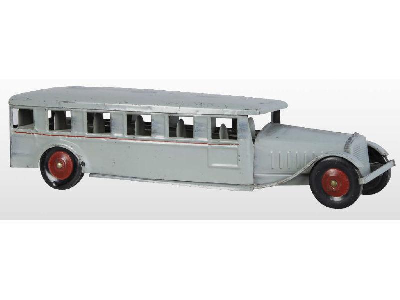 Appraisal: Pressed Steel Cor-Cor Manufacture Coach Bus Description Rare gray color