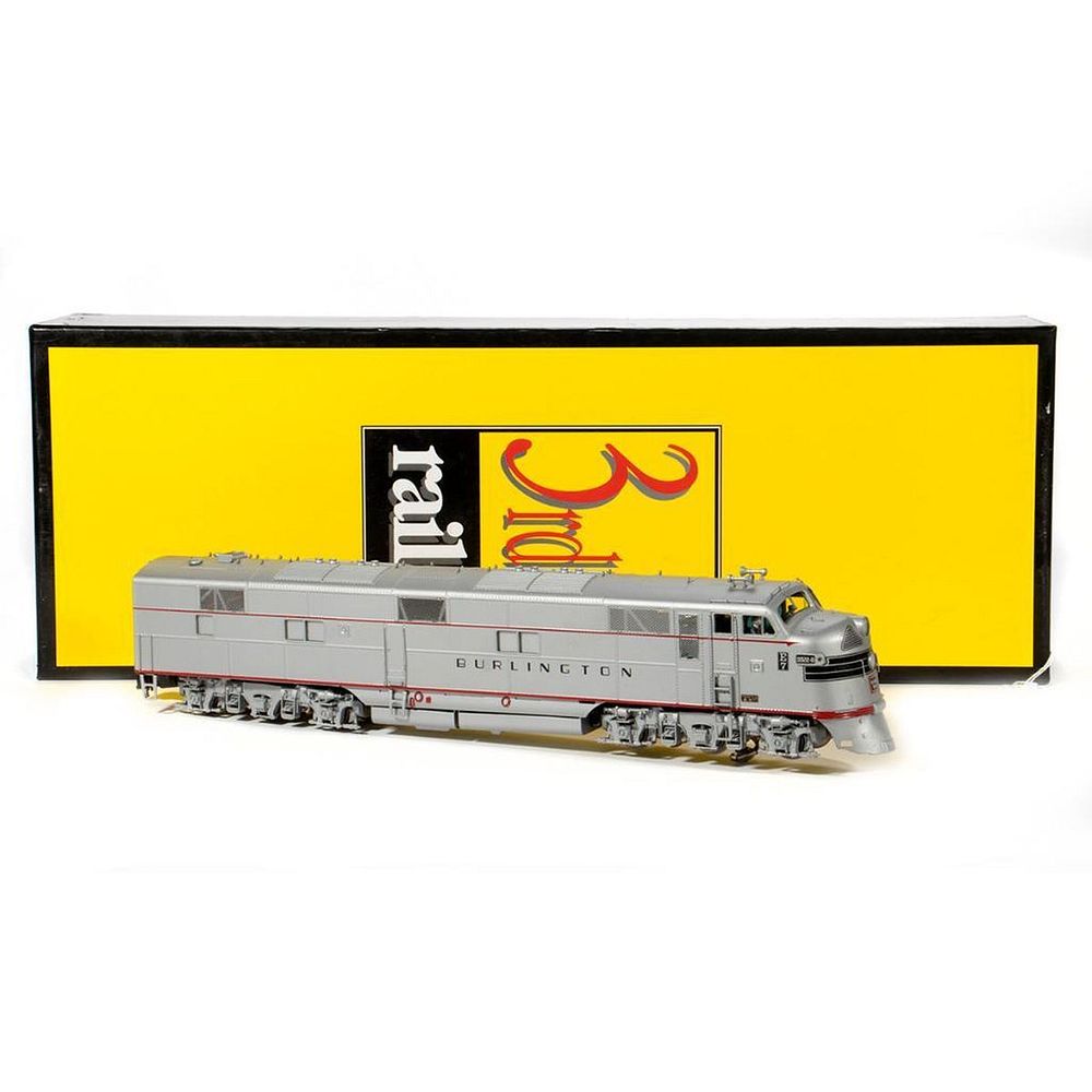 Appraisal: Sunset Models NUM O Gauge Burlington E Locomotive CB Q