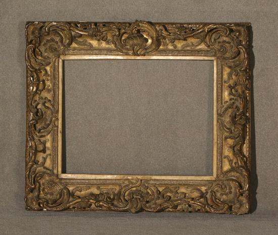 Appraisal: George III Giltwood Frame th- th Century Sight size -