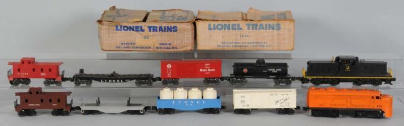 Appraisal: Lot of Lionel Freight Train Sets in Orig Boxes Description