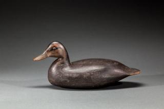 Appraisal: Black Duck Mark Kears - Linwood NJc A hollow tack-eyed