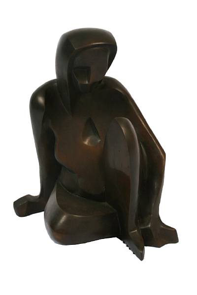 Appraisal: Property from the Estate of a Private Collector Figure bronze