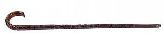 Appraisal: Spanish-American War Folk Art Cane- Ca - This cane is