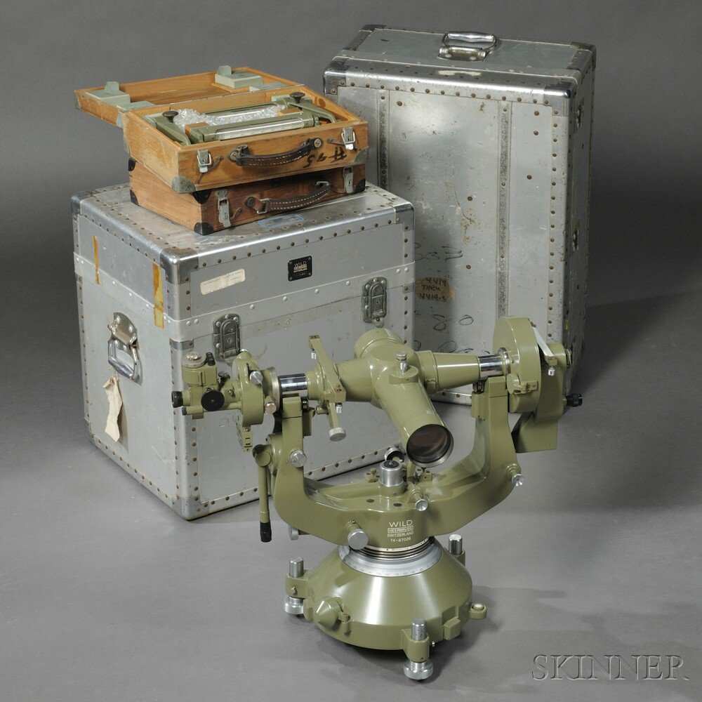 Appraisal: Wild T Universal Instrument Heerbrugg Switzerland the astronomical theodolite with