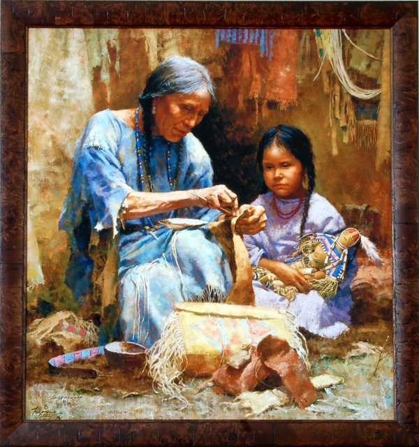 Appraisal: Howard Terpning American - Limited Edition giclee on canvas The