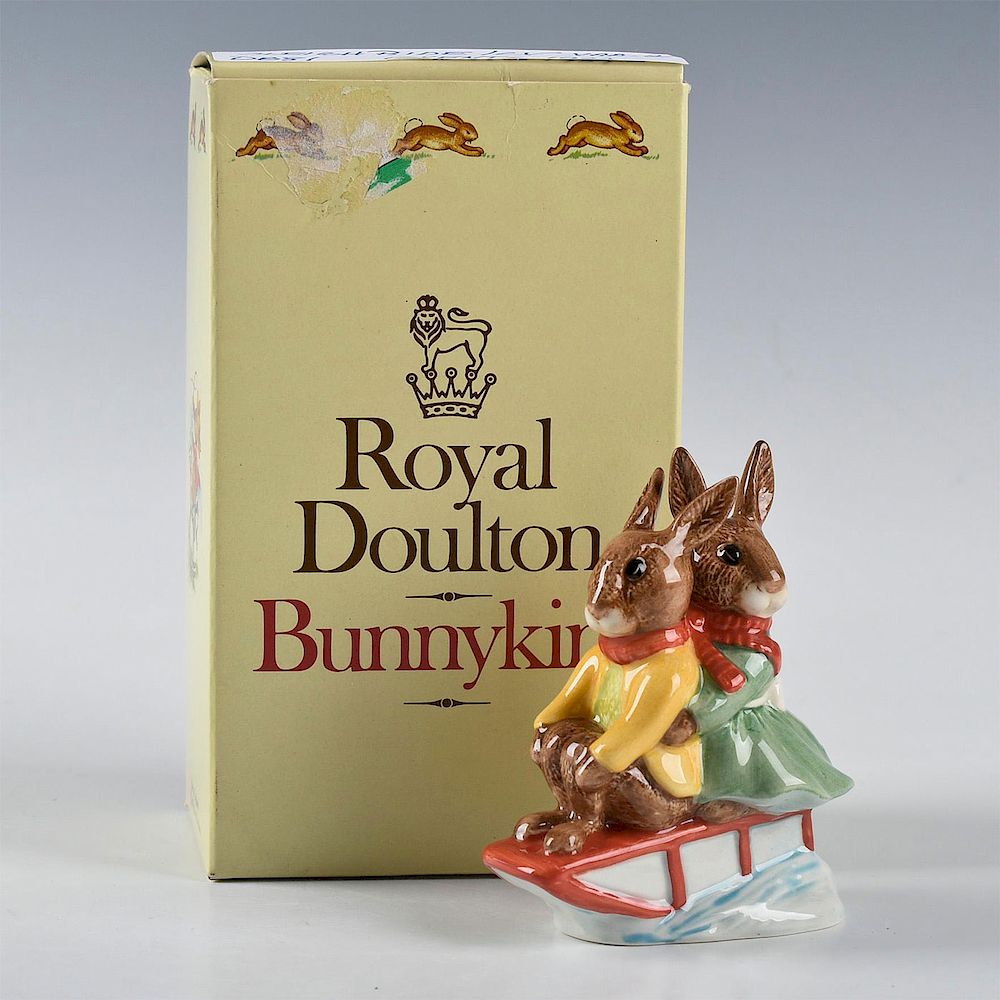 Appraisal: ROYAL DOULTON BUNNYKINS FIGURINE BILLIE AND BUNTIE DB Billie Buntie