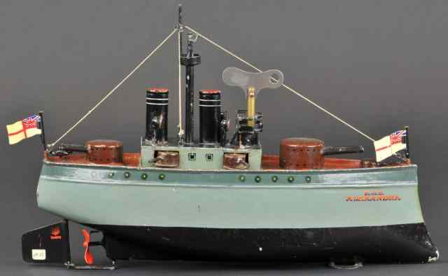 Appraisal: MARKLIN ''H M S ALEXANDRA'' GUN BOAT Germany c clockwork