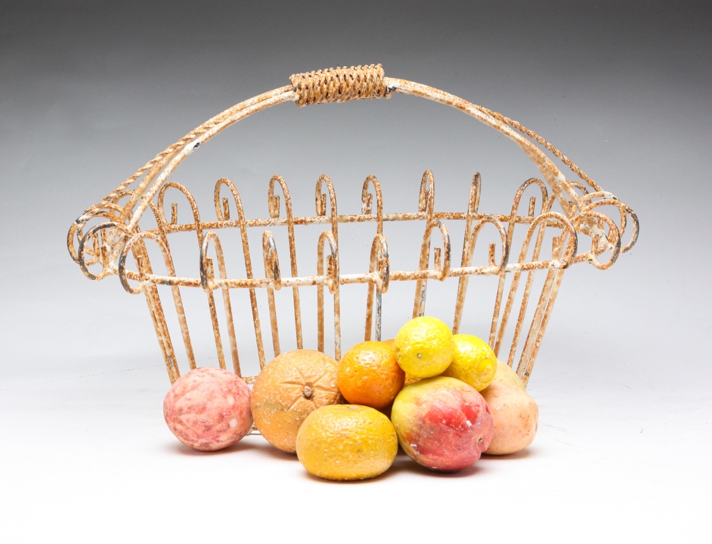 Appraisal: American and European th century Life-size and miniature lemons peaches