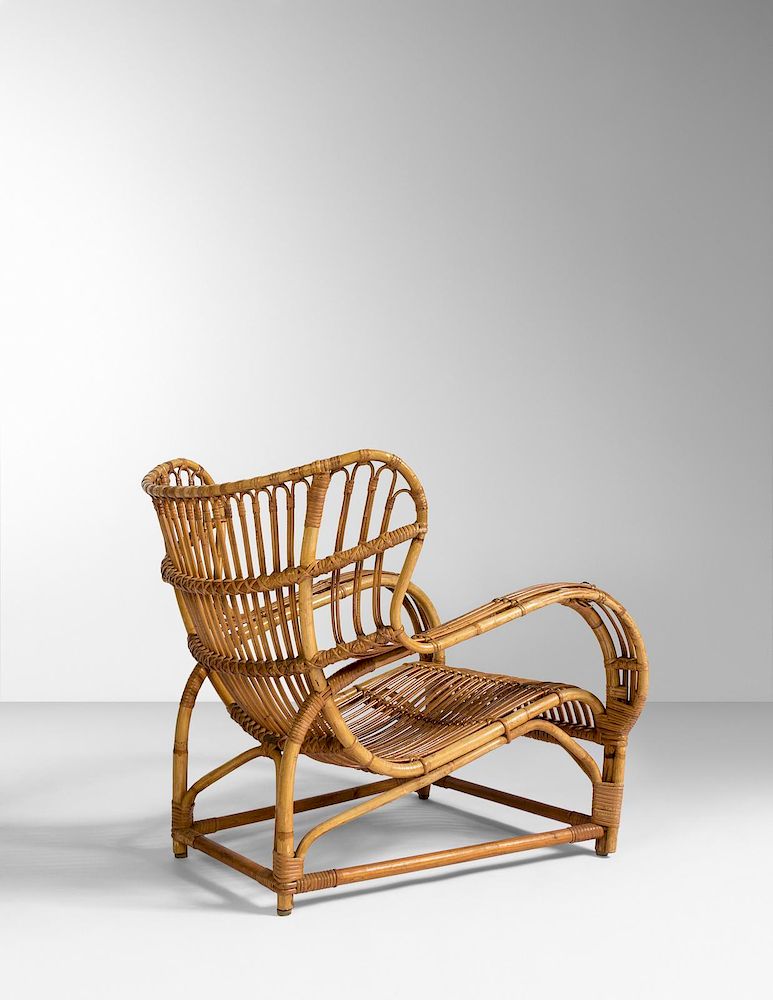 Appraisal: Viggo Boesen Danish - Lounge Chair and OttomanE V A