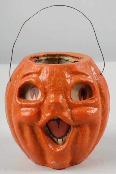 Appraisal: Paper Mache -Face Choir Boy Jack-O-Lantern Description Unusual size Original