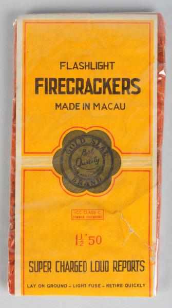 Appraisal: Gold Seal -Pack - Firecrackers Class One of few known