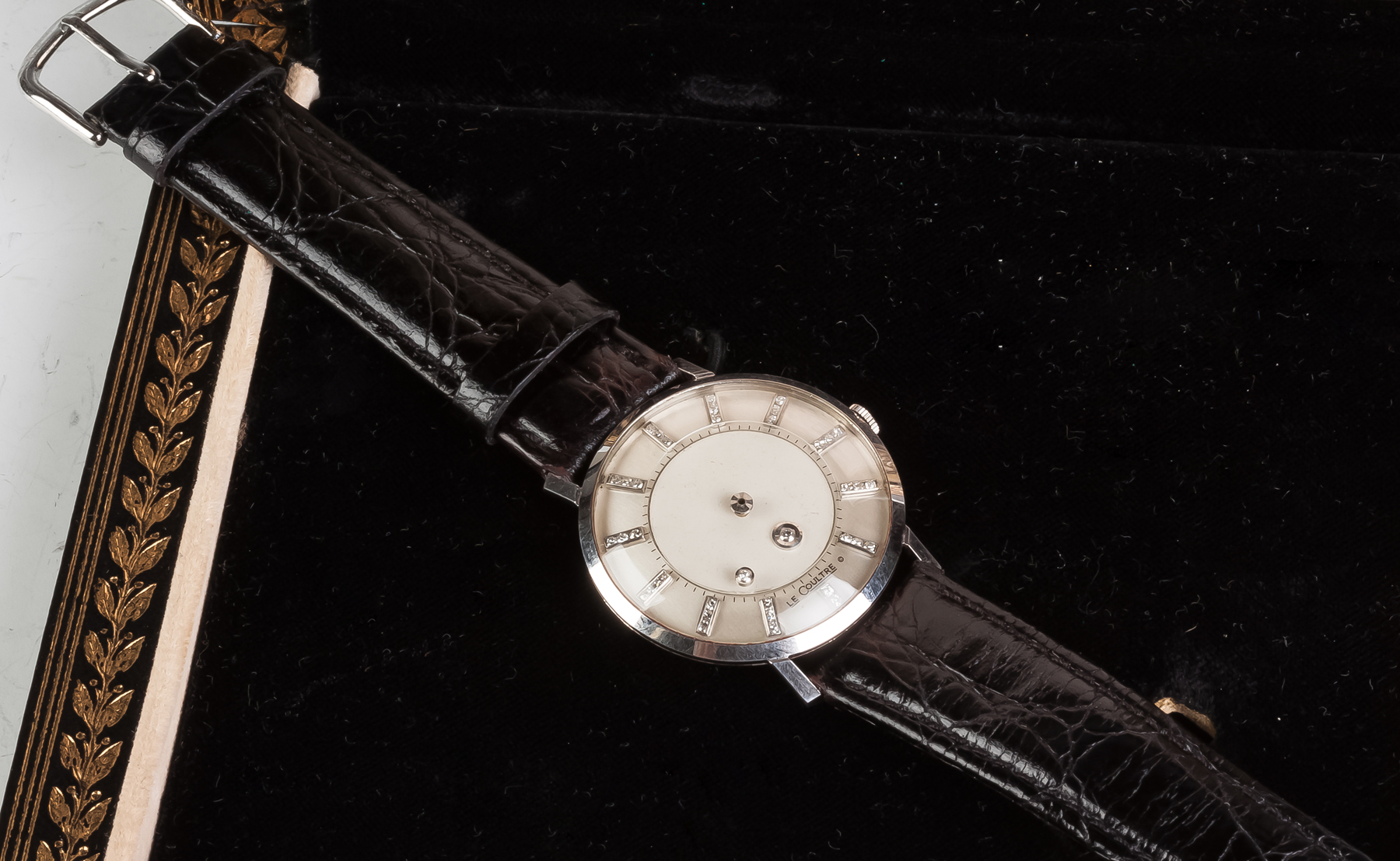 Appraisal: Lecoultre Vacheron Constantin Jewel Mens Wrist Watch Galaxy mystery dial