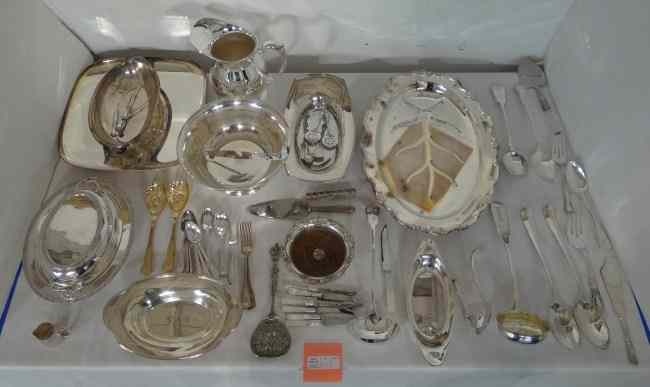 Appraisal: Lot over pcs silverplate including platters bowls etc