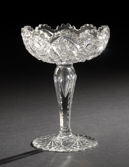 Appraisal: Good Clark Cut Glass Company Brilliant-Cut Jelly Stand - in