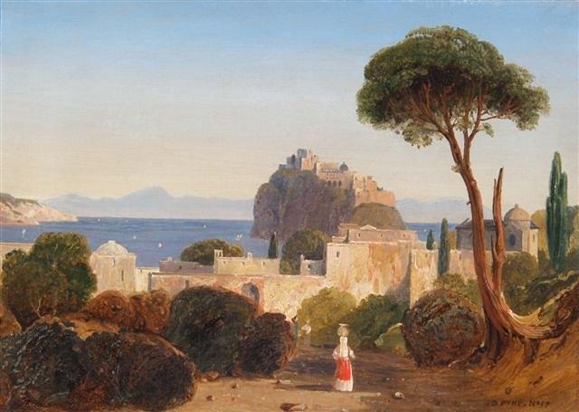 Appraisal: CIRCLE OF JAMES BAKER PYNE British - A Greek landscape