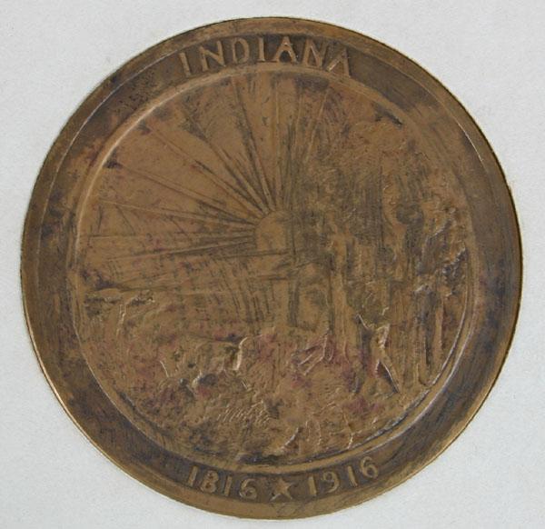 Appraisal: The Indiana Medal copyright by the Indiana Historical Society and