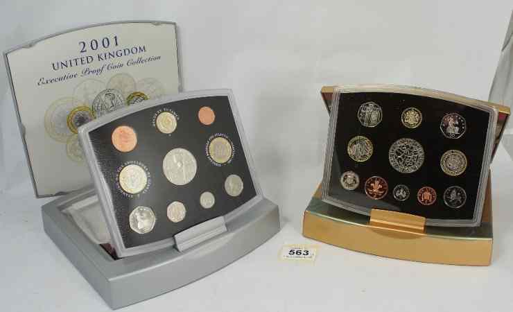 Appraisal: United Kingdom Proof Coin Set and Proof coin Set both