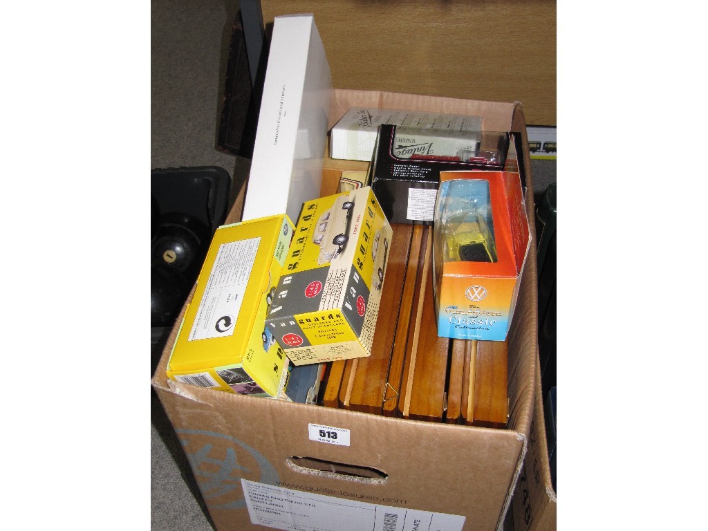 Appraisal: Lot comprising assorted boxed model cars - vanguard etc and