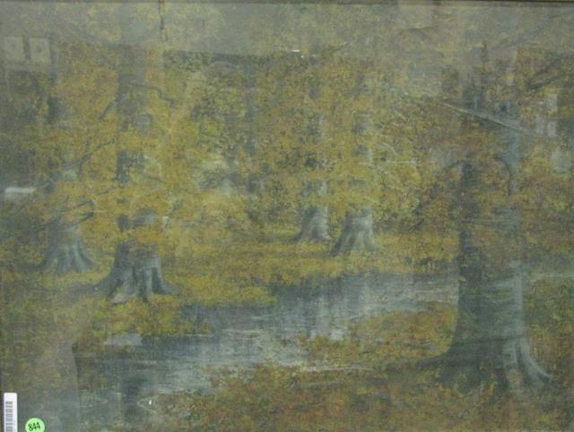 Appraisal: Bryan Tarlton IN - x watercolor signed lower right autumn