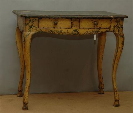 Appraisal: Italian Painted Side Table