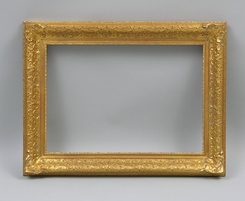 Appraisal: A Barbizon Style Picture Frame by Husar A wide gilt