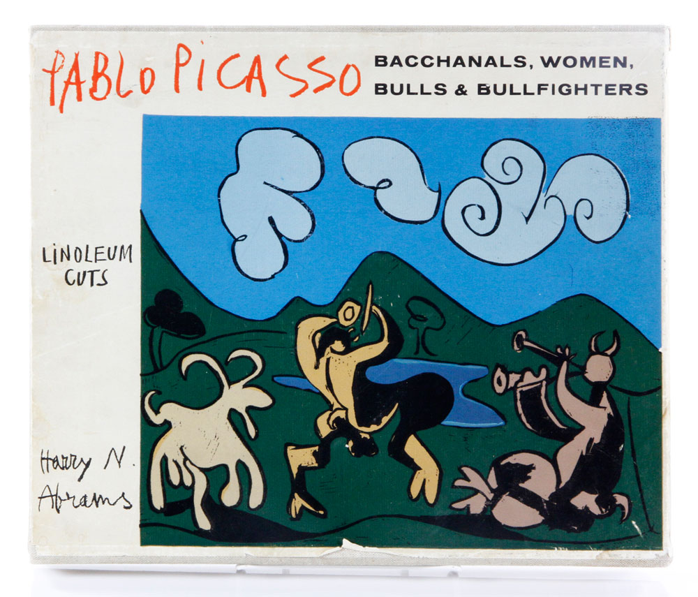 Appraisal: - Picasso Linoleum Cuts Bacchanals Women Bulls and Bullfighters Book