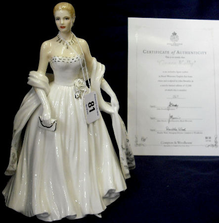 Appraisal: Coalport Figure Grace Kelly limited edition with certificate