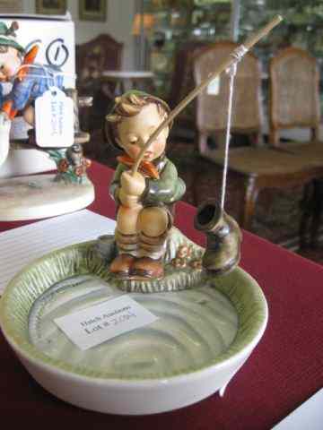 Appraisal: Hummel Figurine ''Just Fishing'' Goebel mark excellent