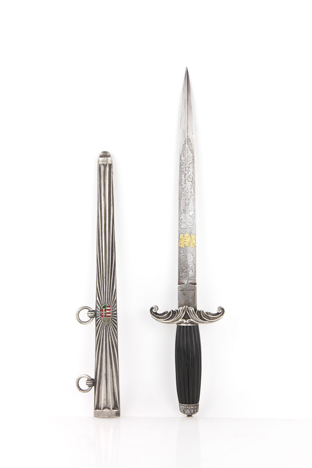 Appraisal: - th C Austro-Hungarian Style Diplomatic Dagger Austro-Hungarian style diplomatic