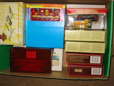 Appraisal: Nine Yesteryear bus models maroon boxes three others straw boxes