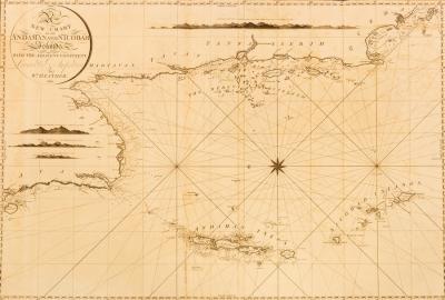 Appraisal: William Heather fl - A new Chart of the Andaman