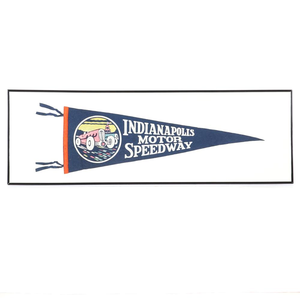 Appraisal: 'S INDIANAPOLIS MOTOR SPEEDWAY PENNANT 's Indianapolis Motor Speedway Pennant