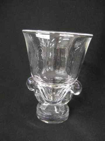 Appraisal: Steuben Crystal Vase signed '' excellent