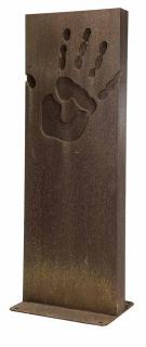 Appraisal: Dale Rogers Massachusetts contemporary steel outdoor sculpture monolith with an