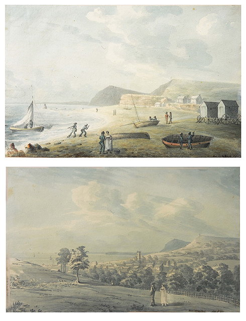 Appraisal: CAPTAIN THOMAS HASTINGS fl - 'From Mt Cornish Sidmouth' 'Part