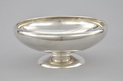 Appraisal: A Sterling Silver Footed Bowl by Gorham ca Of semi-spherical