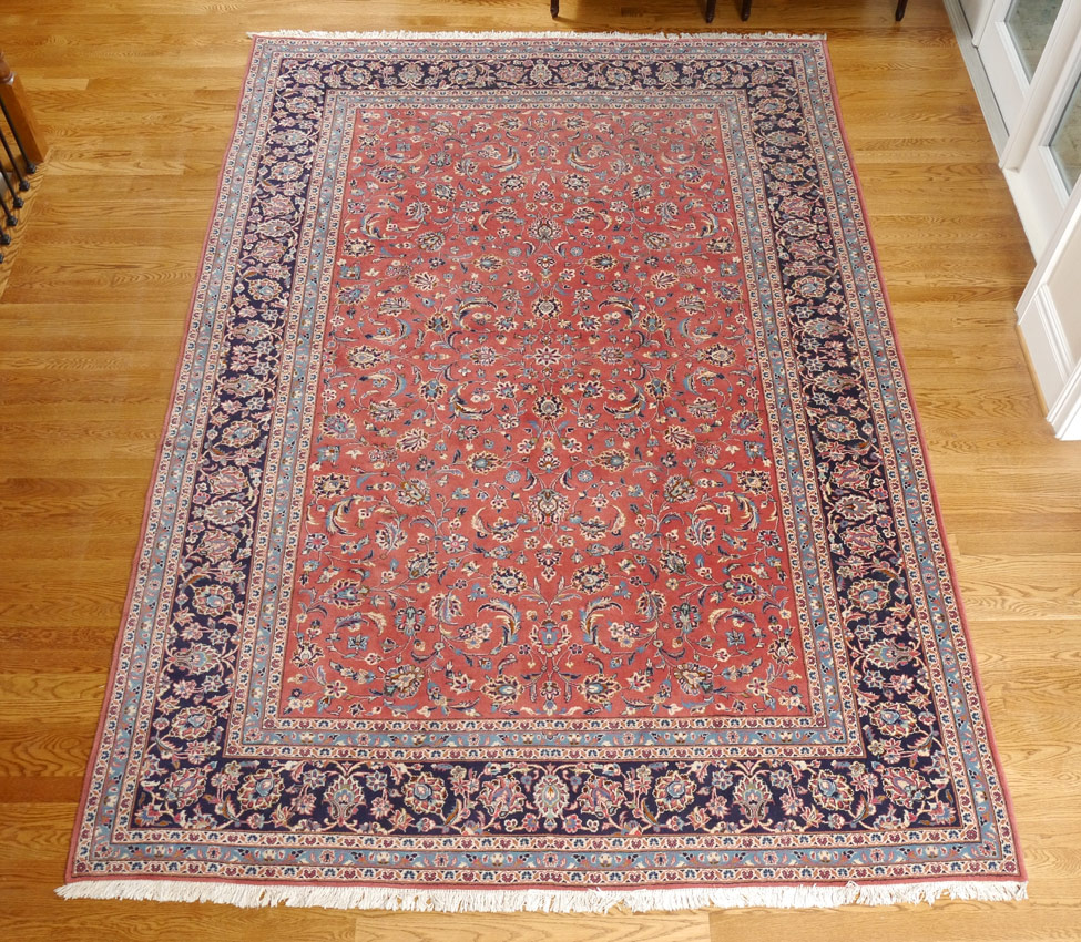 Appraisal: APPROX - YR OLD INDO-PERSIAN HAND KNOTTED WOOL RUG '