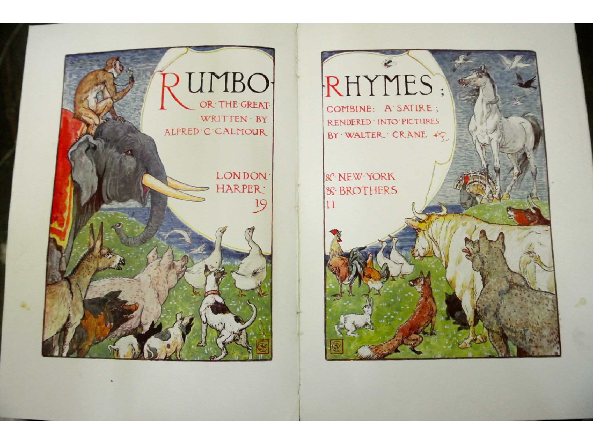 Appraisal: Rumbo Rhymes or The Great Combine a satire by Alfred