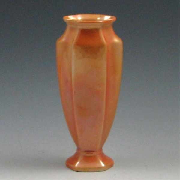 Appraisal: Cowan Fluted Vase marked with Cowan ink stamp several very