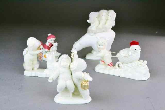 Appraisal: HOLLY LANE SNOWBABIES COLLECTIBLESIncluding 'Downhill Friends' by Holly Lane and