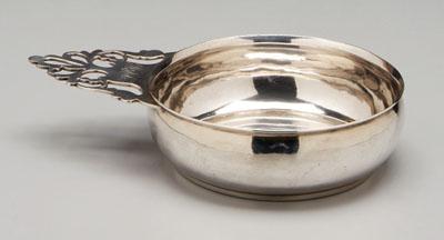 Appraisal: Marquand coin silver porringer round with convex sides domed bottom