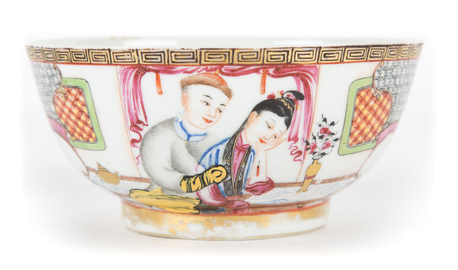 Appraisal: Chinese Export bowl in the Mandarin palette circa small footed