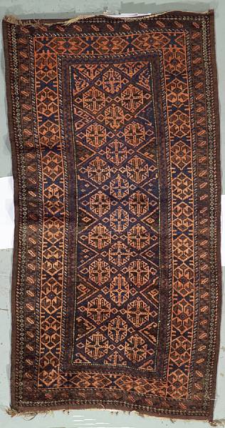 Appraisal: A Belouch rug size approximately ft in x ft